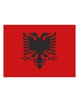 Printwear FLAGAL Flag Albania