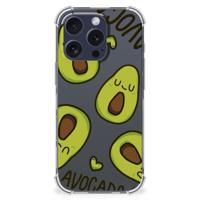 iPhone 16 Pro Stevig | Bumper Hoesje | Avocado Singing