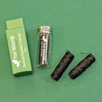 Puur Natuurlijk Bamboe Flosdraad Charcoal + Navulling (3 x 30m)