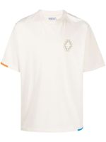 Marcelo Burlon County of Milan t-shirt Stitch Cross en coton - Tons neutres