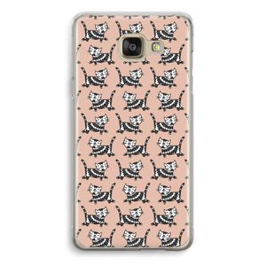 Zwarte poes: Samsung Galaxy A5 (2016) Transparant Hoesje
