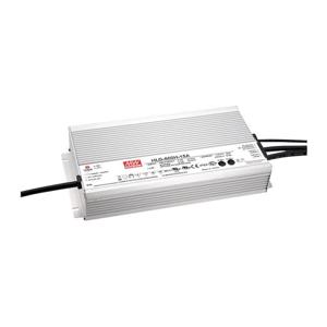 Mean Well HLG-600H-30A LED-driver, LED-transformator Constante spanning, Constante stroomsterkte 600 W 20 A 30 V/DC PFC-schakeling, Overbelastingsbescherming,