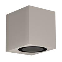 Buitenlamp GU10 vierkant zwart &apos;Milano&apos; kubus modern downlighter