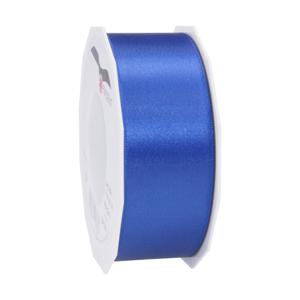 Cadeaulint/sierlint Satijn - 4 cm x 25 meter - blauw - cadeaus inpakken - decoratie