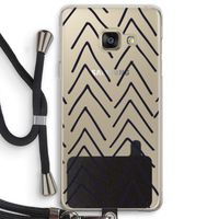 Marrakech Arrows: Samsung Galaxy A3 (2016) Transparant Hoesje met koord