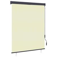 VidaXL Rolgordijn voor buiten 140x250 cm crème