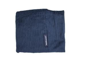 Dog's Companion® Hoes hondenbed donkerblauw double ribcord extra small