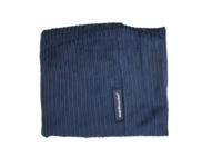 Dog's Companion® Hoes hondenbed donkerblauw double ribcord extra small