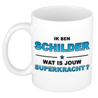 Ik ben schilder wat is jouw superkracht kado mok / beker / verjaardag - thumbnail