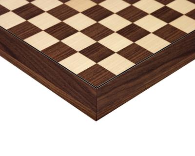 45 cm Montgoy Palissander en Esdoorn Deluxe Schaakbord