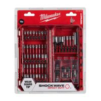Milwaukee Accessoires shockwave impact duty schroefbit set 75-delig - 4932492008