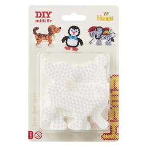 Hama strijkkralenbordjes - olifant, pinguin, hond