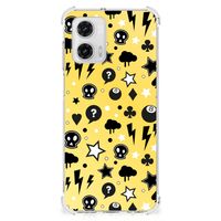 Extreme Case Motorola Moto G73 Punk Geel