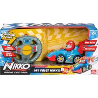 Nikko RC My First Little Racer 1:20 + Geluid Blauw/Rood