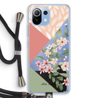 Sweet heaven geometrics: Xiaomi Mi 11 Lite Transparant Hoesje met koord