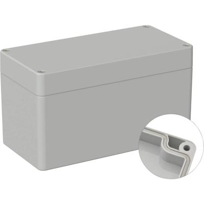 TRU COMPONENTS TC-9065668 Industriële behuizing 160 x 80 x 90 ABS Grijs-wit (RAL 7035) 1 stuk(s)