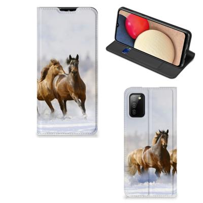 Samsung Galaxy M02s | A02s | Hoesje maken | Paarden