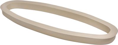 Ben Concrete Light badvoet 120x45x7cm beton crème