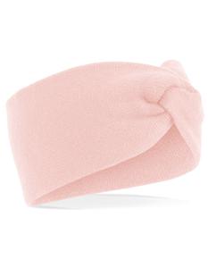 Beechfield CB432 Twist Knit Headband - Pastel Pink - One Size