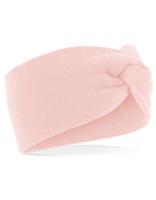 Beechfield CB432 Twist Knit Headband - Pastel Pink - One Size - thumbnail