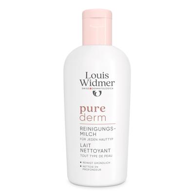 Louis Widmer Purederm Reinigingsmelk Licht Geparfumeerd 200ml