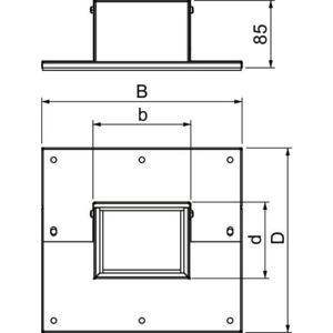 OBO Bettermann 7218126 Wandconsole 1 stuk(s)