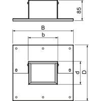 OBO Bettermann 7218126 Wandconsole 1 stuk(s)