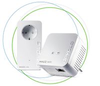 Devolo Magic 1 WiFi mini Starter Kit EU Powerline WiFi starterkit 8568 EU Powerline, WiFi 1200 MBit/s - thumbnail