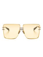 Balmain Eyewear lunettes de soleil oversize Gendarme - Or