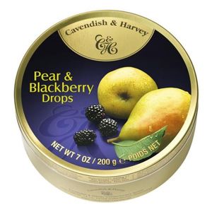 Cavendish & Harvey Cavendish & Harvey Pear & Blackberry Drops 200 Gram
