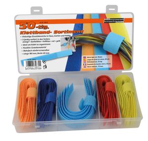 Brüder Mannesmann Klittebandset 50-dlg in cassette (Hobby) - 42610