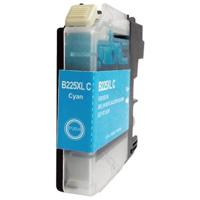 Huismerk Brother LC-225XLC cartridge cyaan