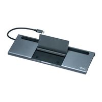 i-tec Metal C31FLATDOCKPDPLUS notebook dock & poortreplicator Bedraad USB 3.2 Gen 1 (3.1 Gen 1) Type-A Grijs - thumbnail