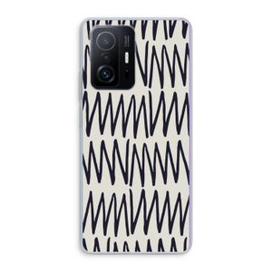 Marrakech Zigzag: Xiaomi 11T Pro Transparant Hoesje