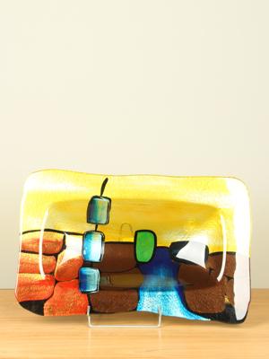 Glazen schaal Murano, 50 cm