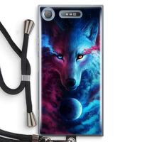 Where Light And Dark Meet: Sony Xperia XZ1 Transparant Hoesje met koord