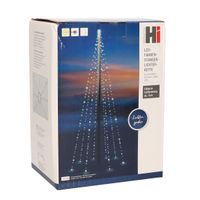 Vlaggenmast kerstverlichting 400 leds met 8 lichtstrengen - thumbnail