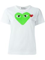 Comme Des Garçons Play t-shirt imprimé - Blanc - thumbnail