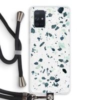 Terrazzo N°2: Samsung Galaxy A71 Transparant Hoesje met koord