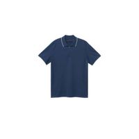Mango Man regular fit polo blauw - thumbnail