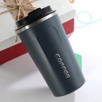Dubbele RVS 304 koffie mok auto Thermos mok reizen Thermo Cup 510ml (blauw)