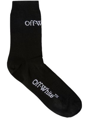 Off-White chaussettes à logo - Noir