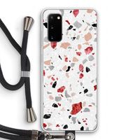 Terrazzo N°12: Samsung Galaxy S20 Transparant Hoesje met koord
