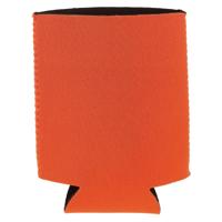 1x blikjes koeler - koelhoud hoesje - bierblik hoesje - oranje - Frisdrank/bier blikjes koel houden