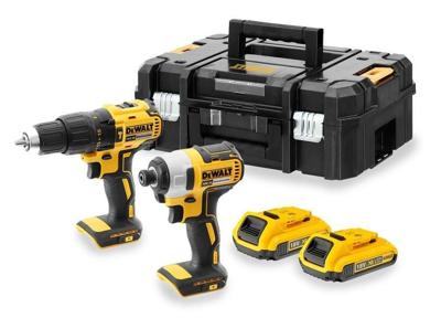 DEWALT DCK2060D2T-QW 18V snoerloze elektrische gereedschapsset