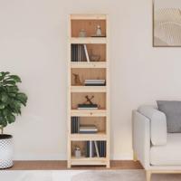 Boekenkast 50x35x183 cm massief grenenhout