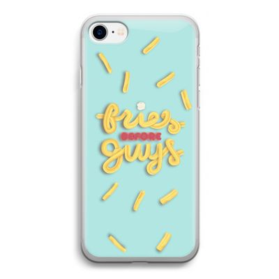Always fries: iPhone SE 2020 Transparant Hoesje