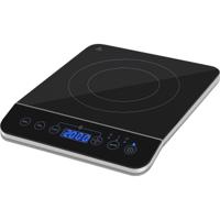 Inductie Kookplaat - Aigi Brify - 2000 Watt - Touch Control - LED Display - Zwart