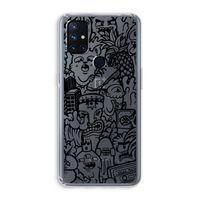 Vexx Black Mixtape: OnePlus Nord N10 5G Transparant Hoesje