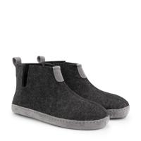 Travelin&apos; Men - ankle high slipper - Dark Grijs - Maat 46